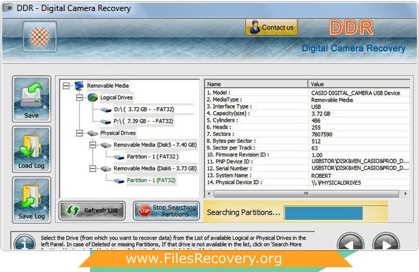 Digital Camera Data Recovery