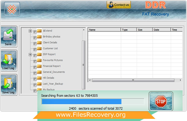 FAT Partition File Recovery