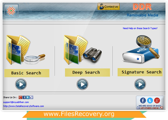 Removable Media File Recovery