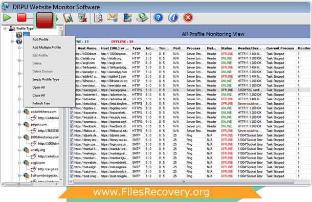 Website Monitoring Software